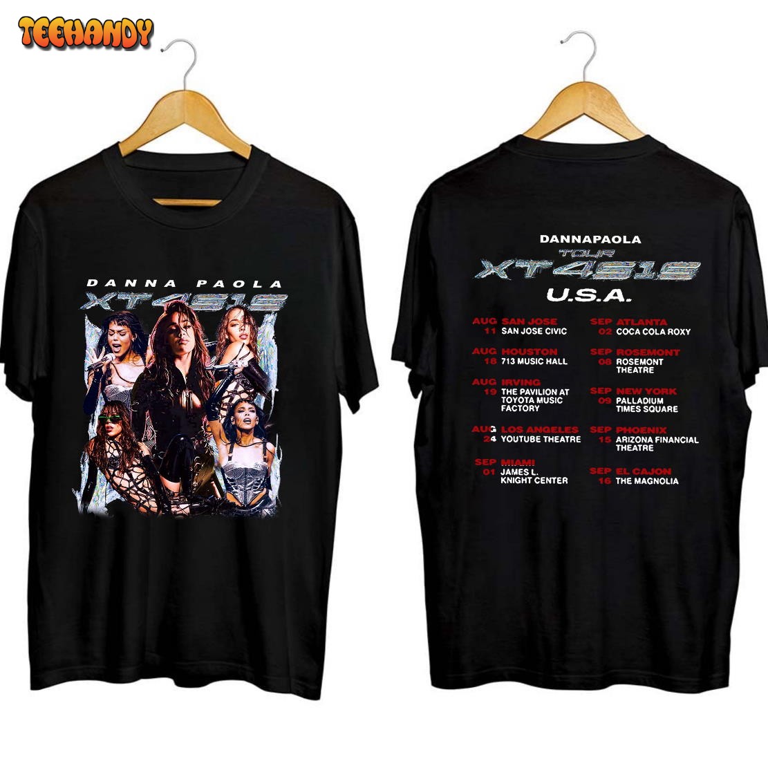 Danna Paola XT4S1S Tour USA Shirt, Danna Paola Fan Shirt