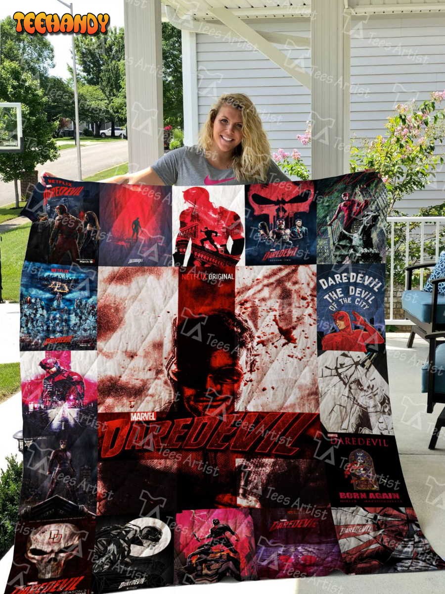 Daredevil 3D Customized Quilt Blanket