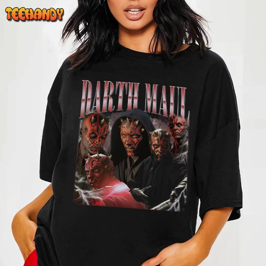 Darth Maul Shirt Darth Maul Homage Shirt Vintage Darth Maul Shirt