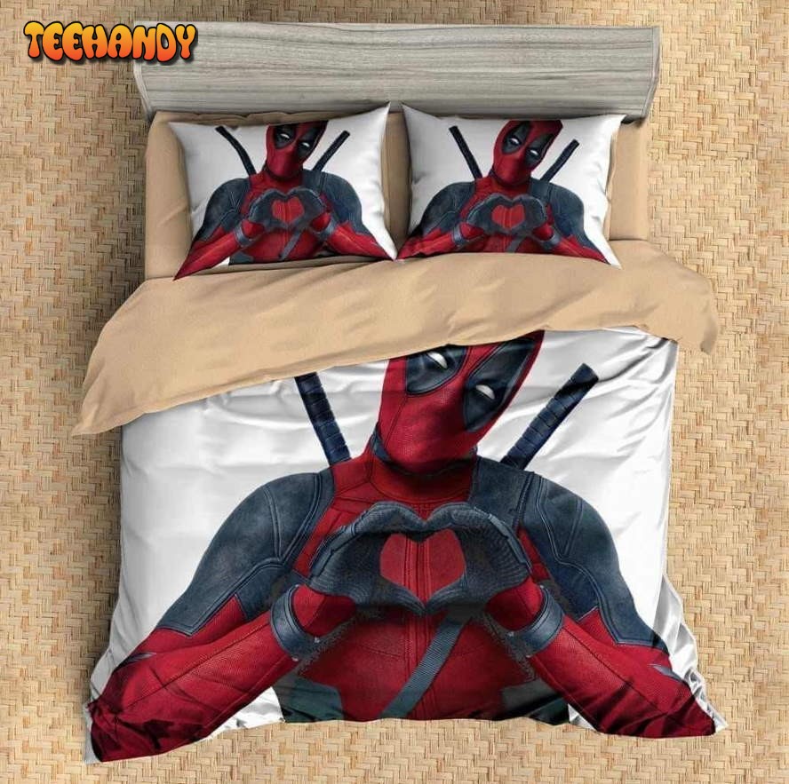 Deadpool 1 Bedding Set Duvet Cover and Pillow Cases