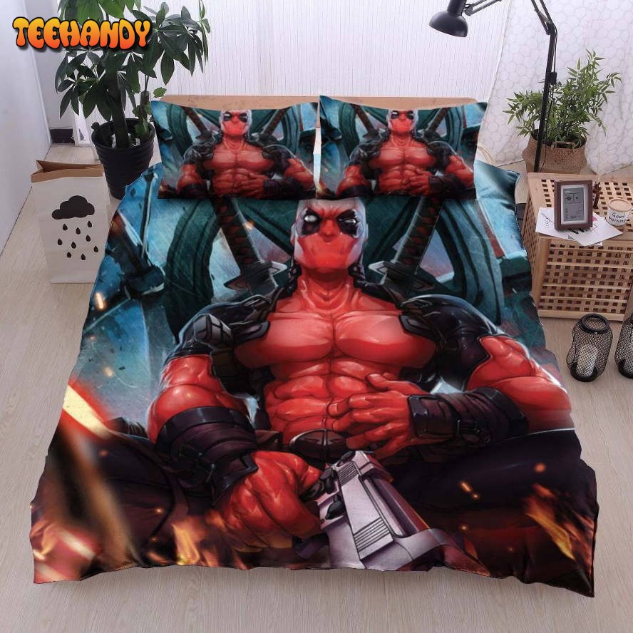 Deadpool Bedding Sets Duvet Cover