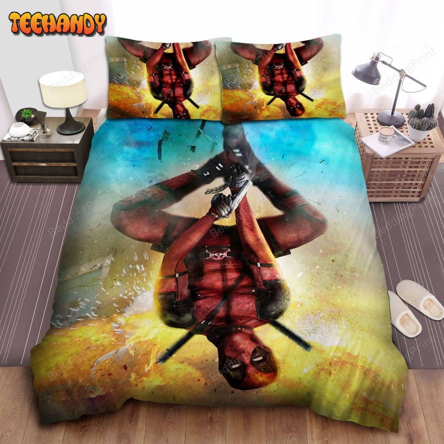 Deadpool Comic Duvet Cover Bedding Sets