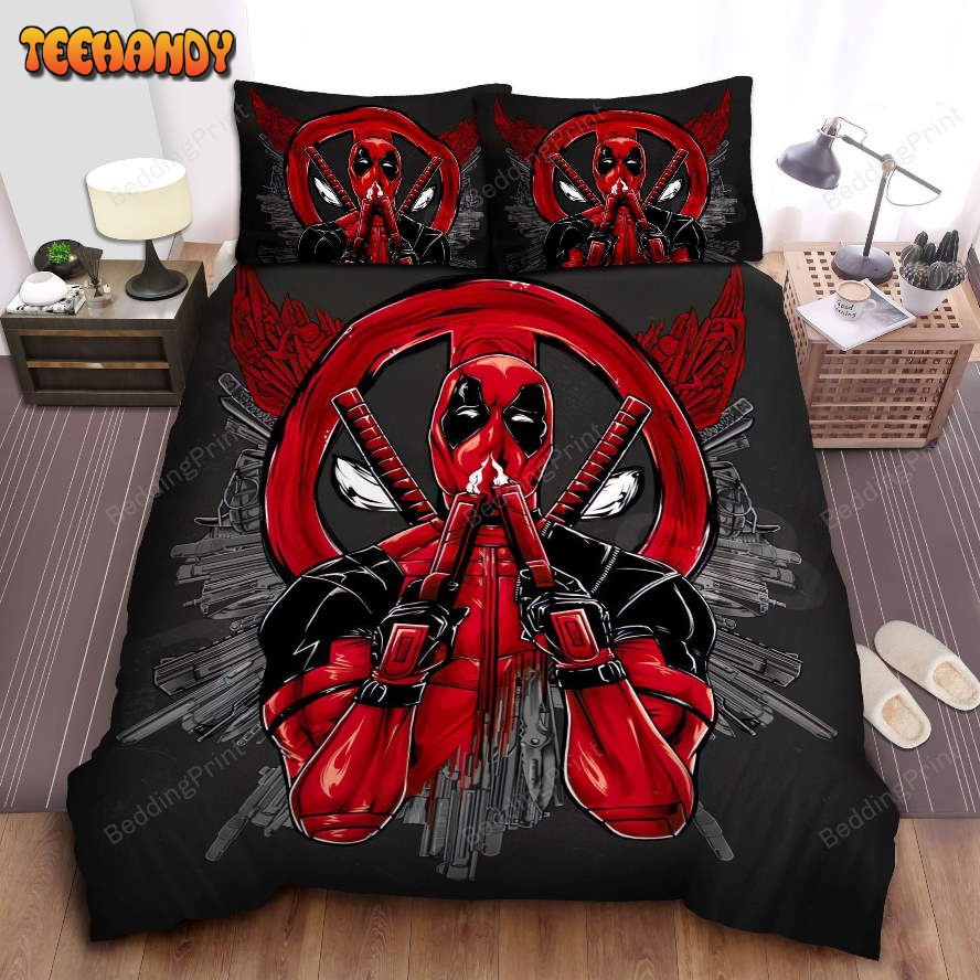 Deadpool Icon Duvet Cover Bedding Sets