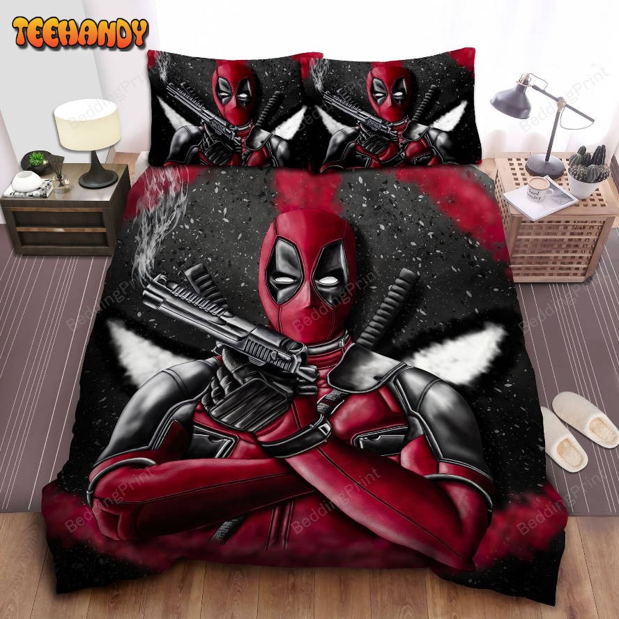 Deadpool Swords Duvet Cover Bedding Sets