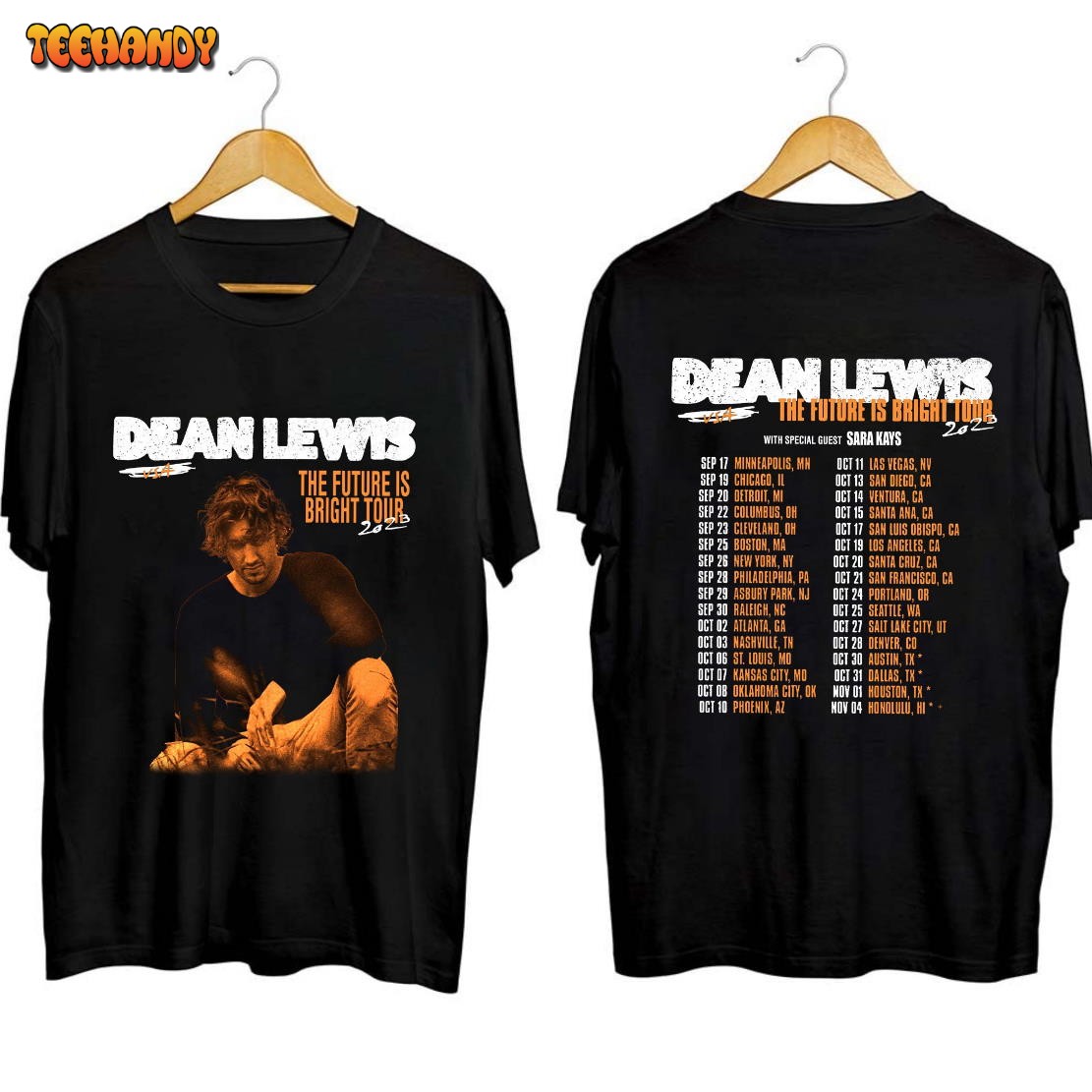 Dean Lewis The Future is Bright Tour 2023 Shirt, Dean Lewis Fan Shirt