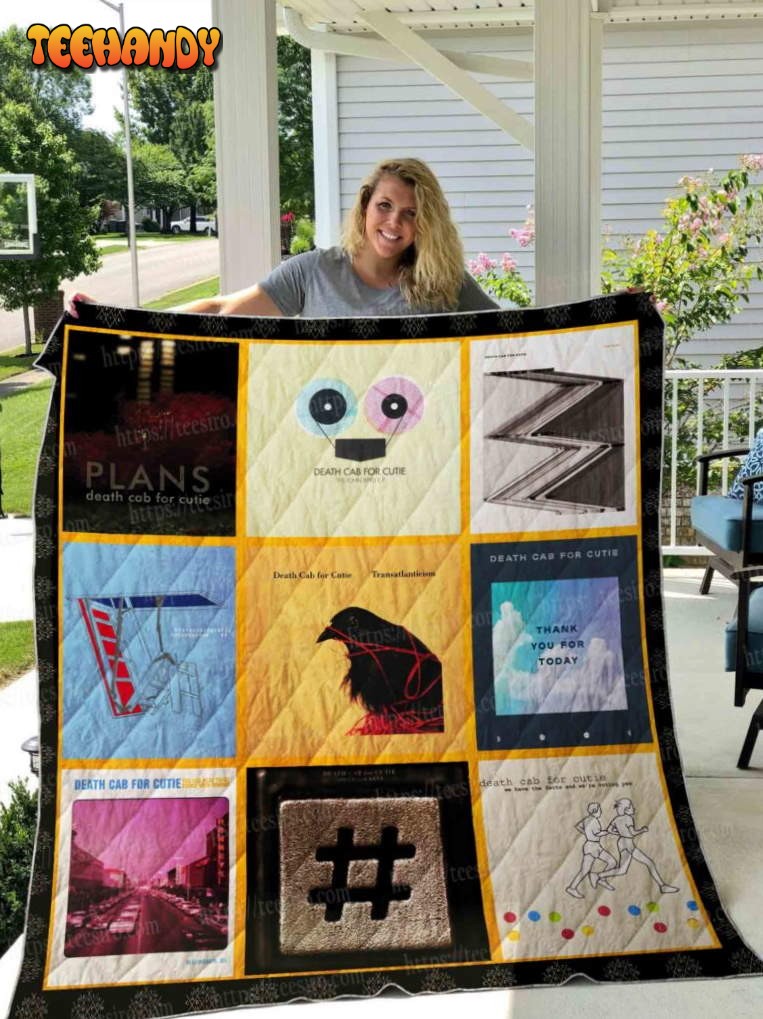 Death Cab For Cutie Albums 3D Quilt Blanket