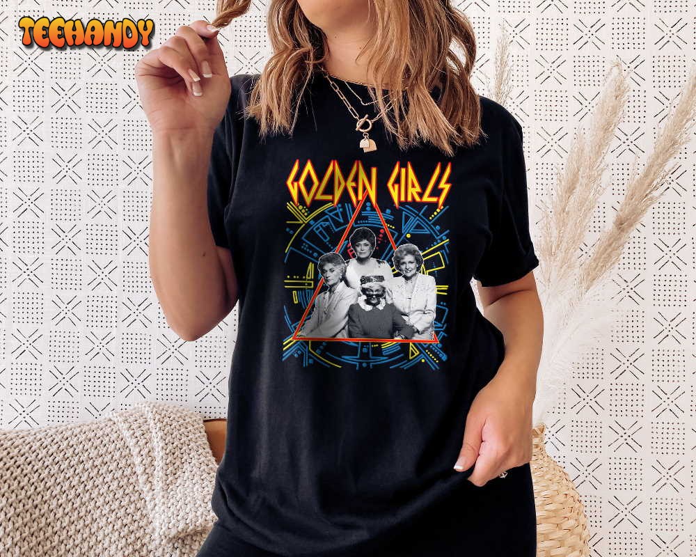 Def Leppard Golden Girls Shirt, Gift for Music Lovers, Tv Show Fans Shirt