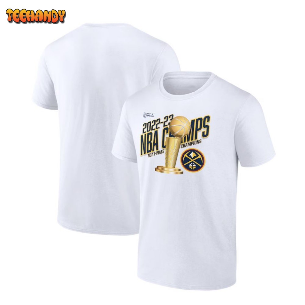 Denver Nuggets 2023 NBA Finals Champions Floater Trophy T-Shirt