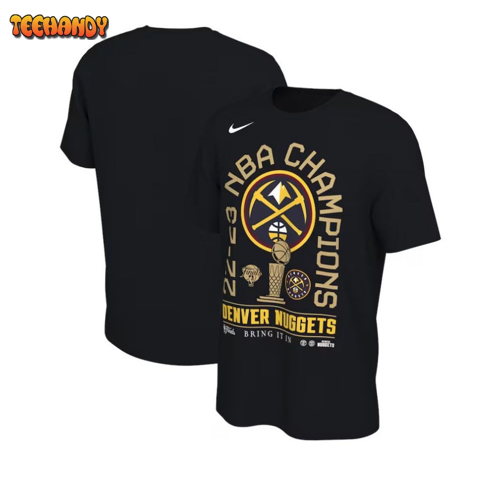 Denver Nuggets 2023 NBA Finals Champions Locker Room T-Shirt