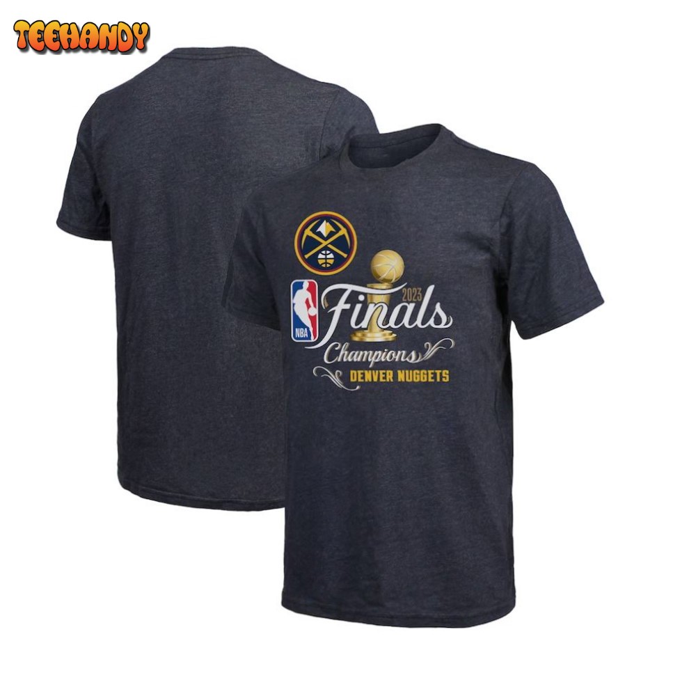 Denver Nuggets 2023 NBA Finals Champions Swish Tri-Blend T-Shirt