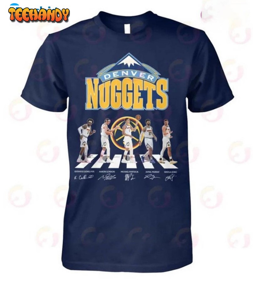 Denver Nuggets Basketball Comfort Shirt For Basketball Lover