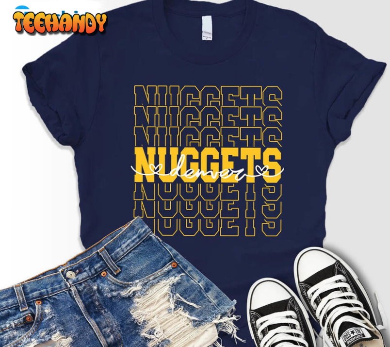 Denver Nuggets Basketball Shirt For Women Men