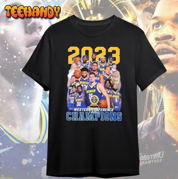 Denver Nuggets Western Conference Champions 2023 Finals T-Shirt