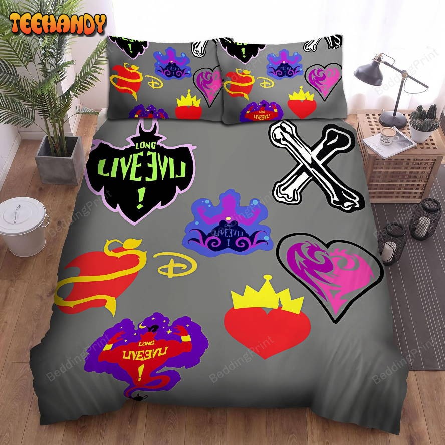 Descendants Logos Duvet Cover Bedding Sets