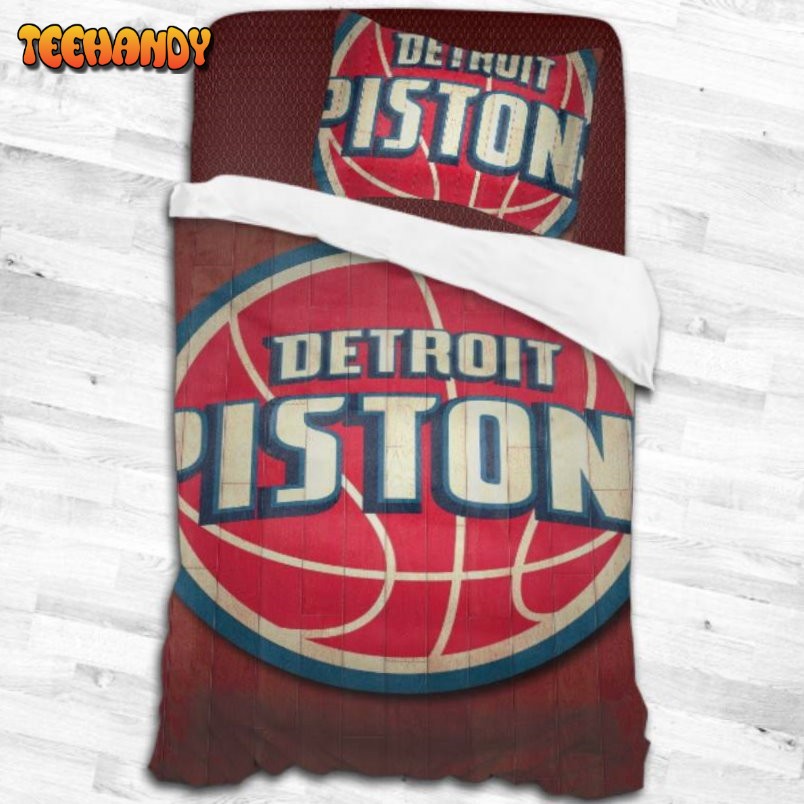 Detroit Pistons 3PCS 4PCS Duvet Cover Bedding Sets