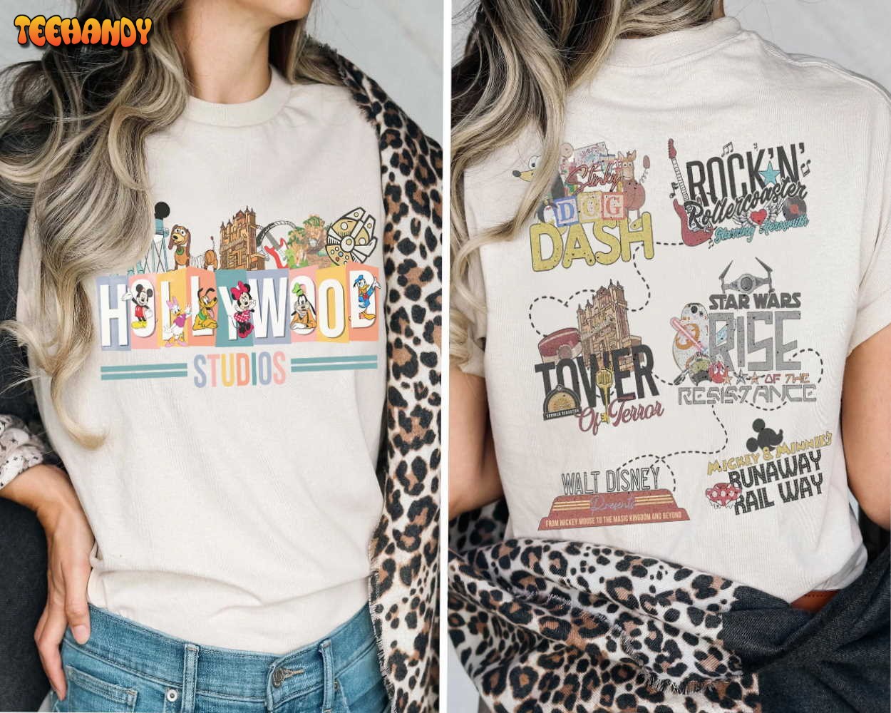 Disney Hollywood Studios Comfort Colors Shirt, Disney Mickey and Friends Shirt