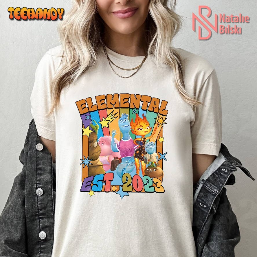 Disney Trip Elemental Movie Unisex T Shirt