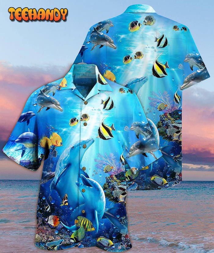 Dolphin Amazing Sea Hawaiian Shirt