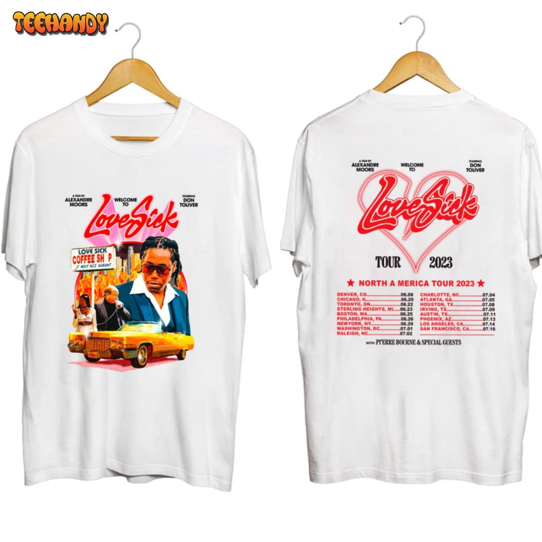 Don Toliver Love Sick Tour 2023 Shirt, Don Toliver Fan Shirt