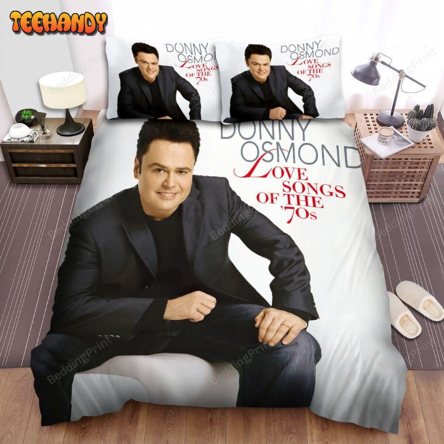 Donny Osmond Love Songs Of The 70s Duvet Cover Bedding Sets