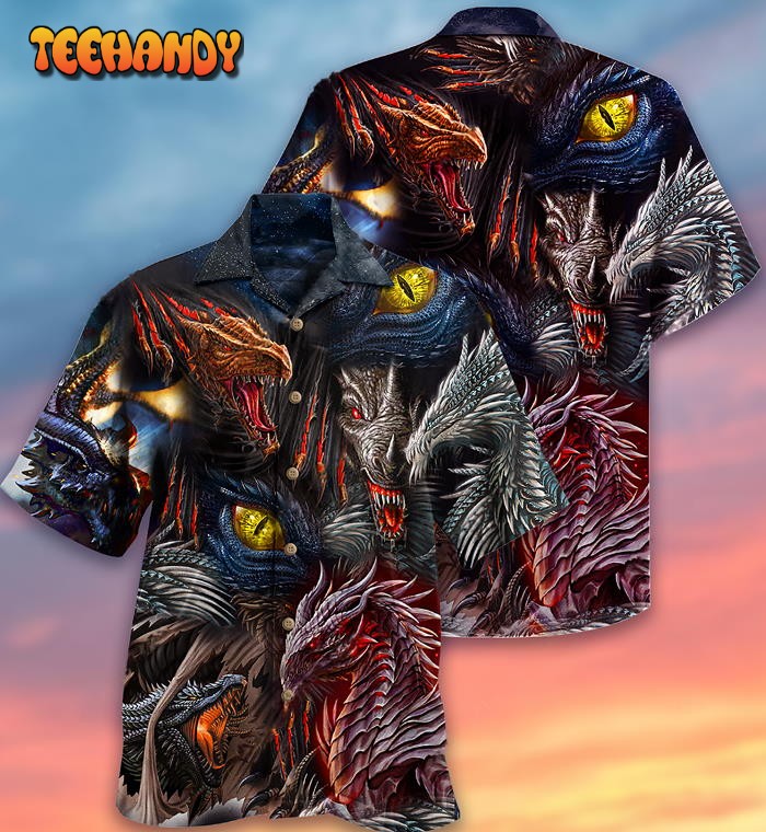 Dragon Amazing Love Life So Cool Hawaiian Shirt