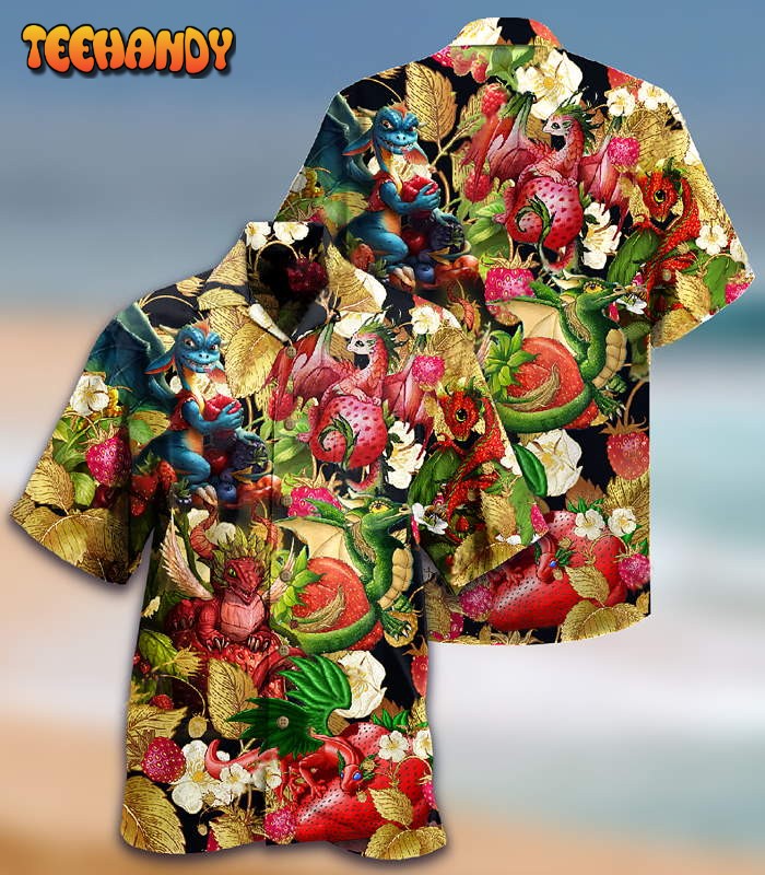 Dragon Fruit Strawberry Love Life Amazing Hawaiian Shirt