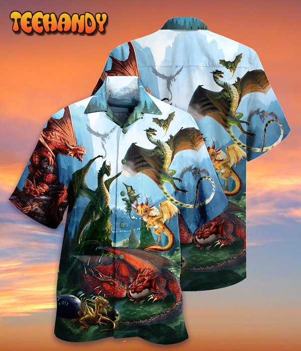 Dragon In The Forest Love Life Hawaiian Shirt