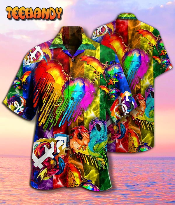 Dragon LGBT Love Life Amazing Hawaiian Shirt