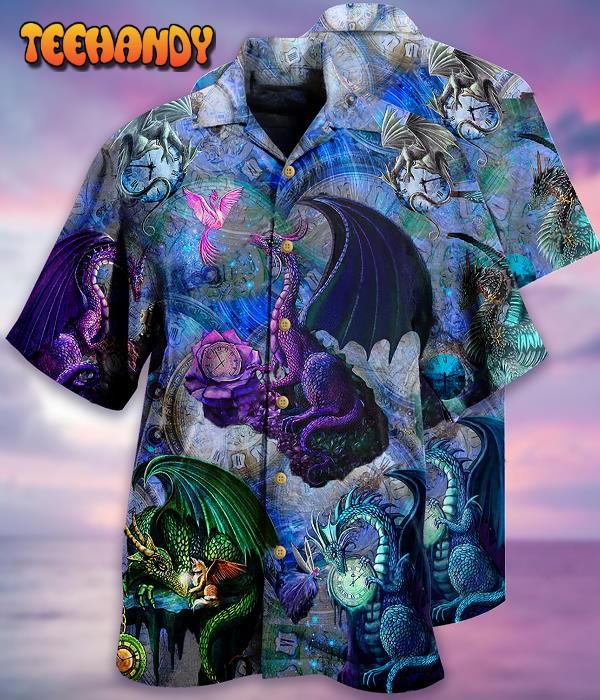 Dragon Love Life Love Timepiece Hawaiian Shirt