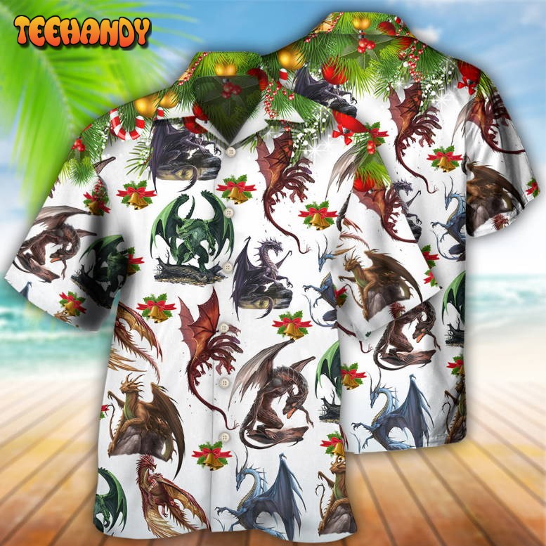 Dragon Merry Christmas Amazing Hawaiian Shirt