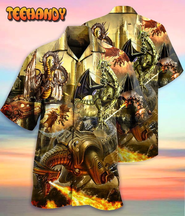 Dragon Metal Love Life Amazing Hawaiian Shirt