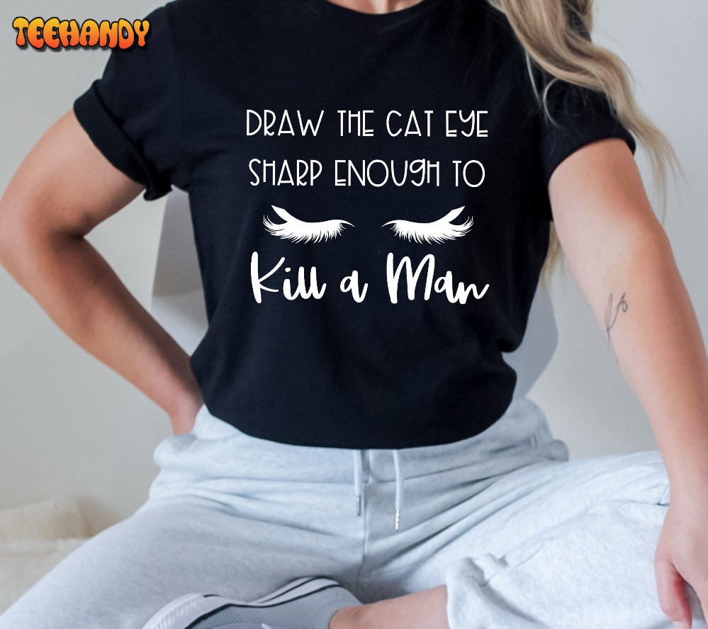 Draw the cat Eye Shirt, Taylor Swift Midnights Album T Shirt