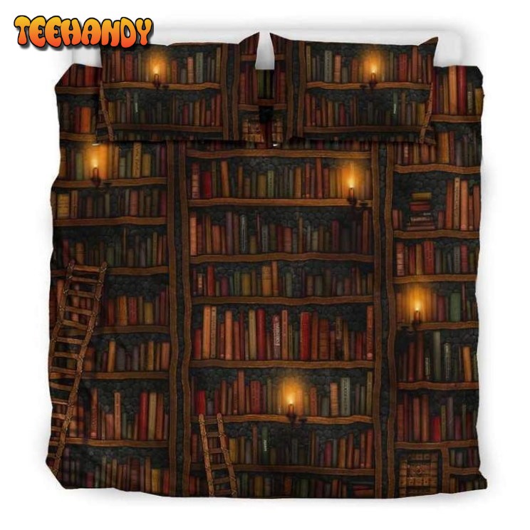 Dream Library Bookish Duvet Cover Bedding Sets