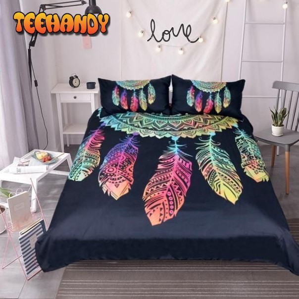 Dreamcatcher Feathers Bed Sheets Duvet Cover Bedding Sets