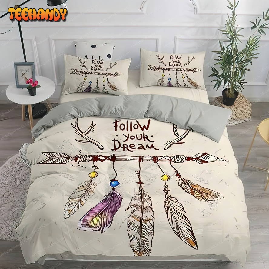 Dreamcatcher Vintage Feather Pattern Bedding Sets