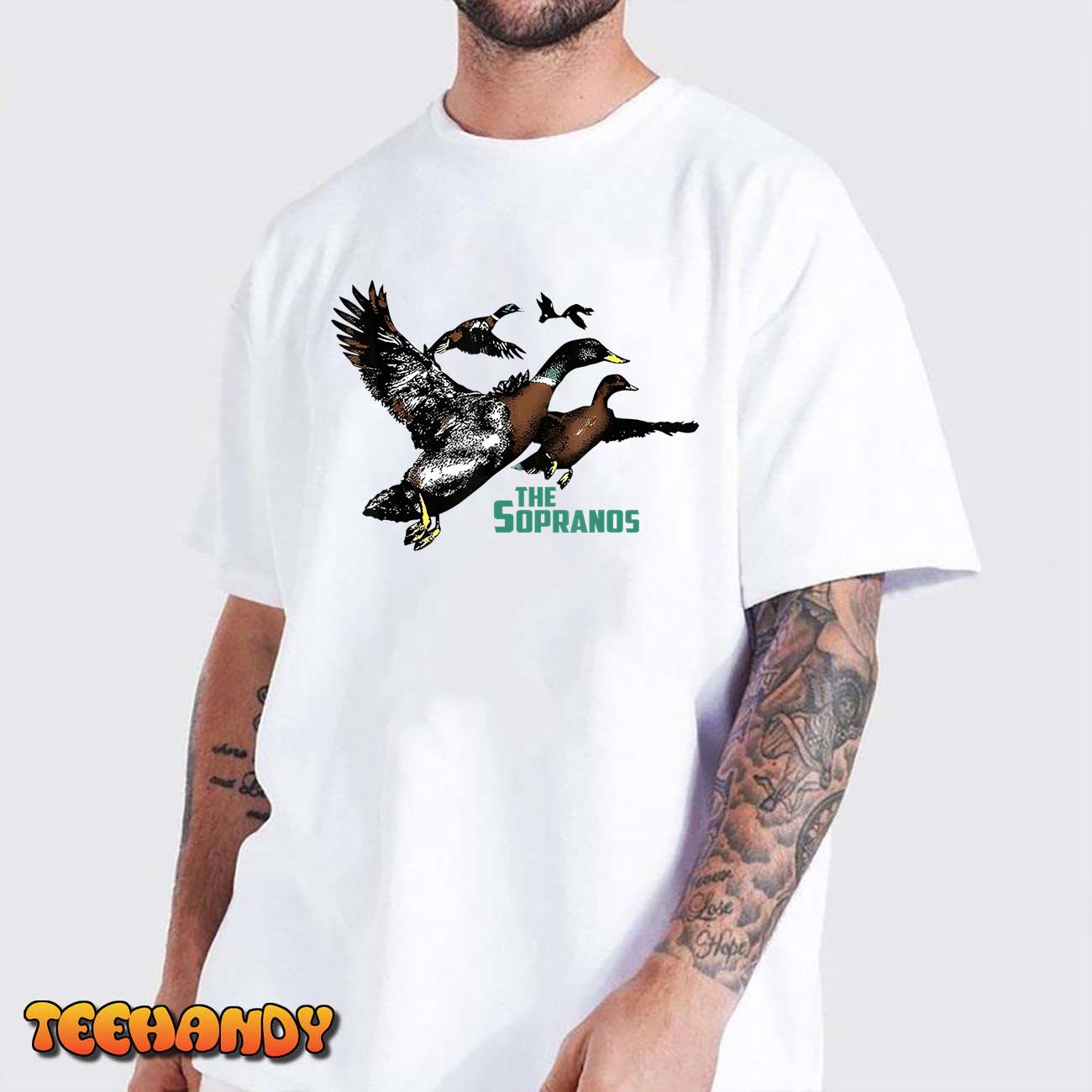 Ducks The Sopranos Do You Feel Depressed The Duck Left I T-Shirt