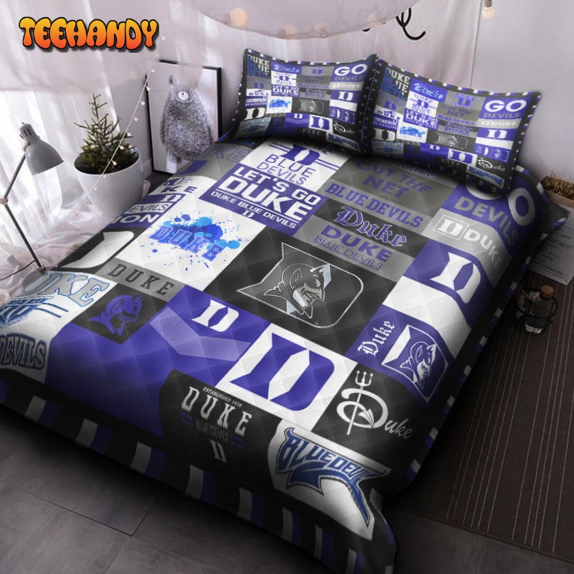 Duke Blue Devils V4 Bedding Set