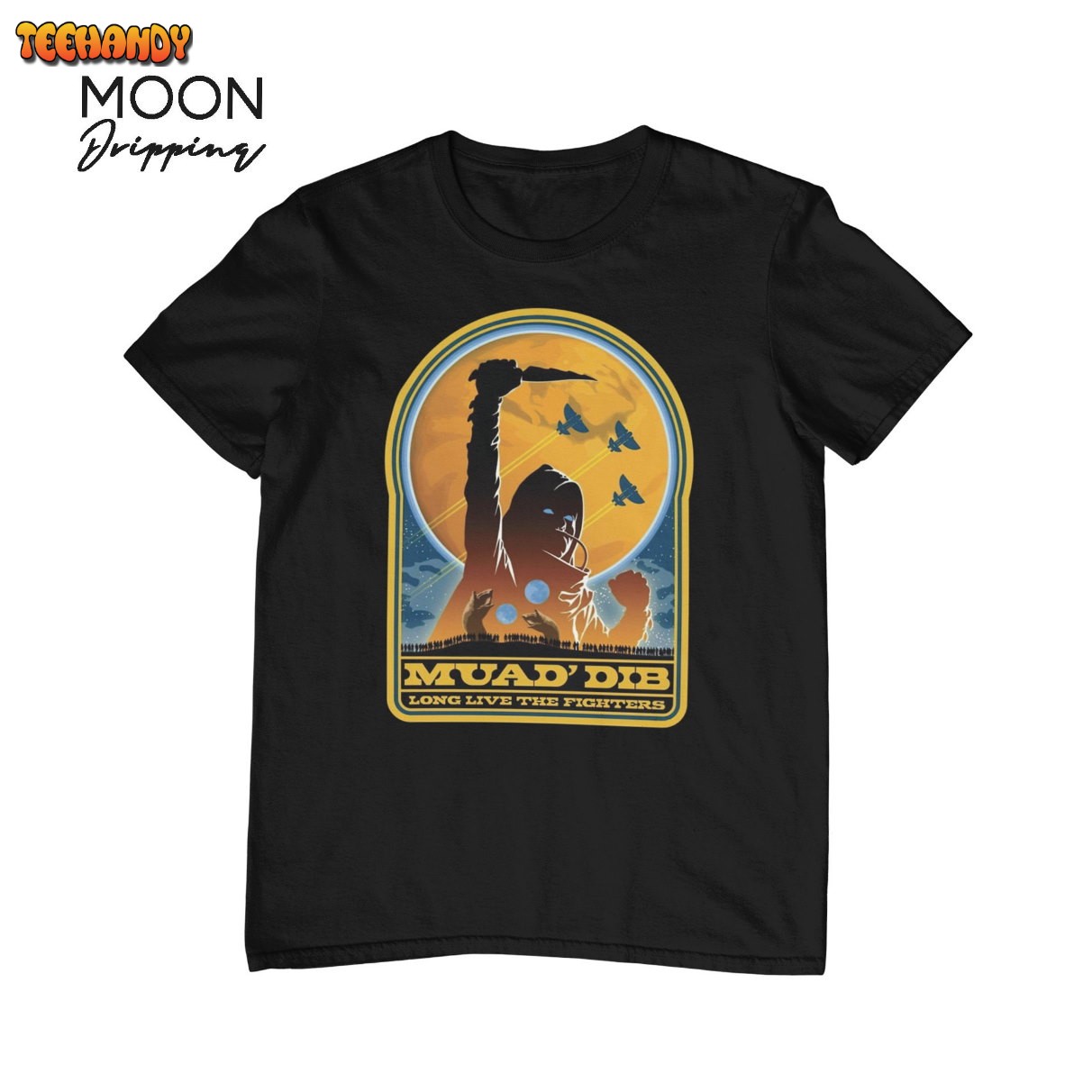 Dune Muad’dib Classic Unisex T-shirt, Dune Moon T-shirt