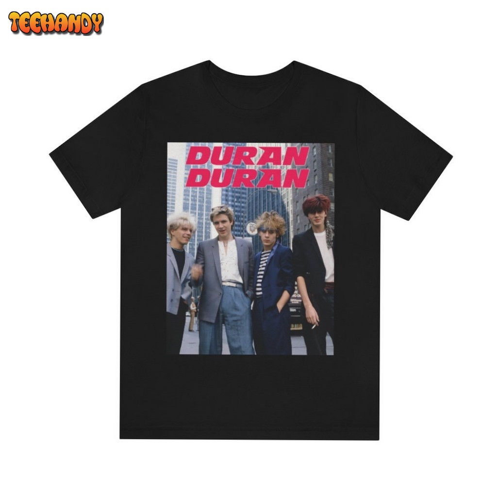 Duran Duran Aesthetic Vintage 90s Inspired T-Shirt, Bootleg 90s Minimal Graphic T-Shirt