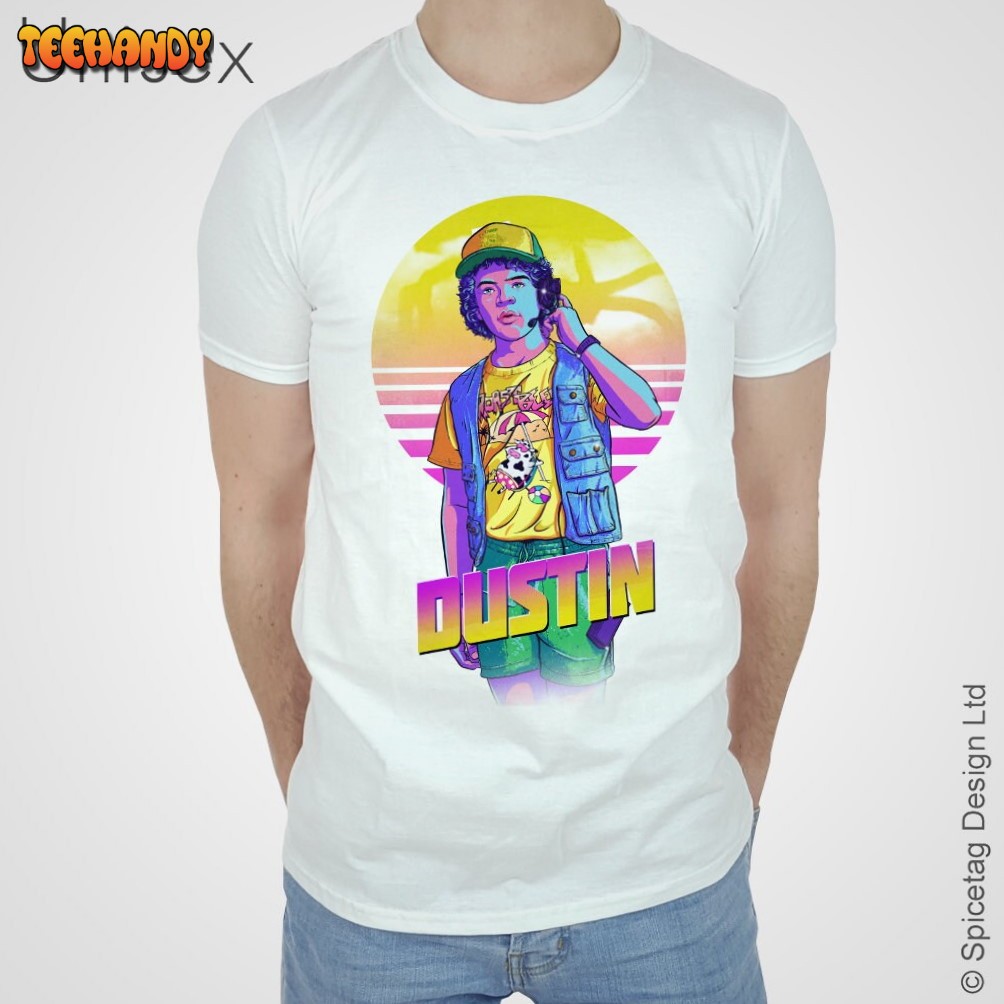 Dustin Retro 80s 11 T-shirt Stranger Eleven El Top Hawaiian Tee TV Show Nerdy Geeky Shirt