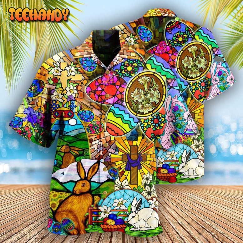 Easter Rabbit Happy Hawaiian Shirt