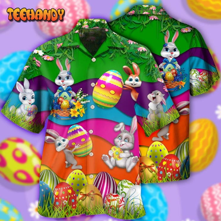 Easter Rabbit Lovely Rabbit Easter’S Day Hawaiian Shirt