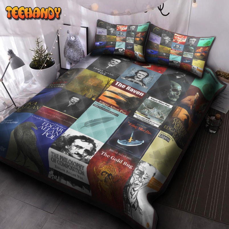 Edgar Allan Poe V1 Duvet Cover Bedding Sets