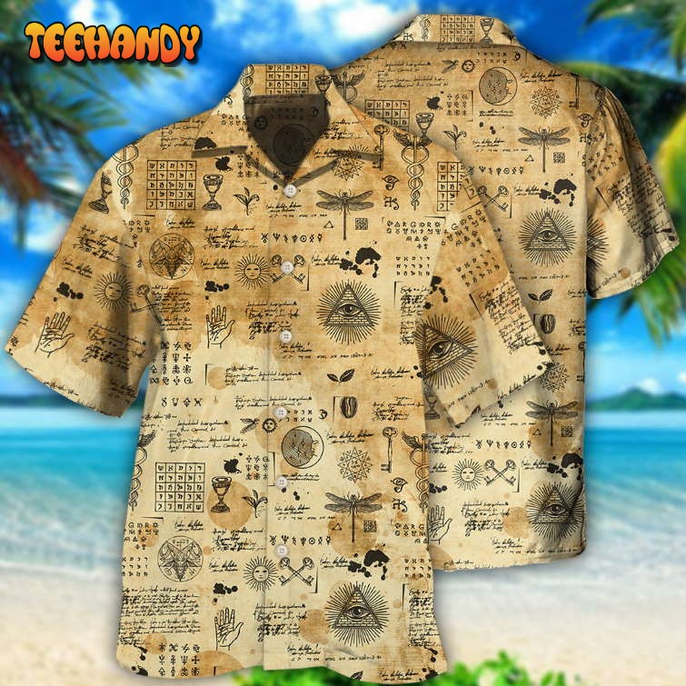 Egypt Alchemy Egypt In The Art Hawaiian Shirt