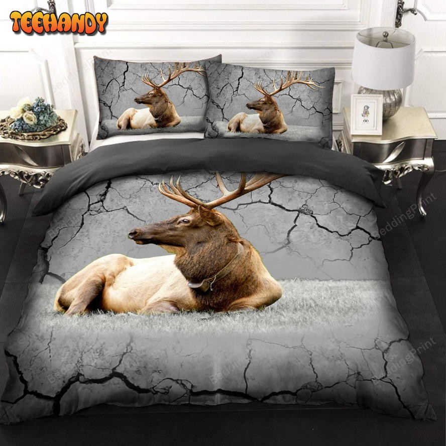 Elegant Strong Deer Duvet Cover Bedding Sets