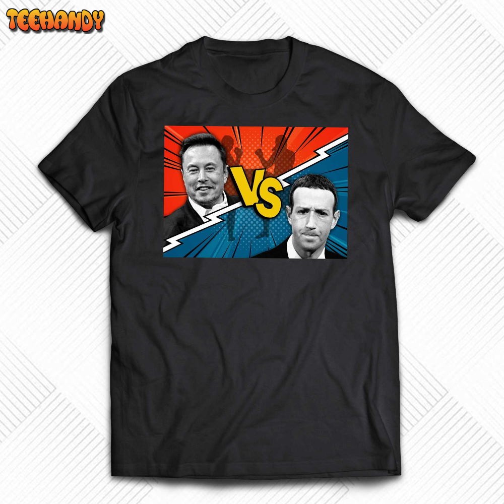 Elon Musk Vs Mark Zuckerberg T-shirt