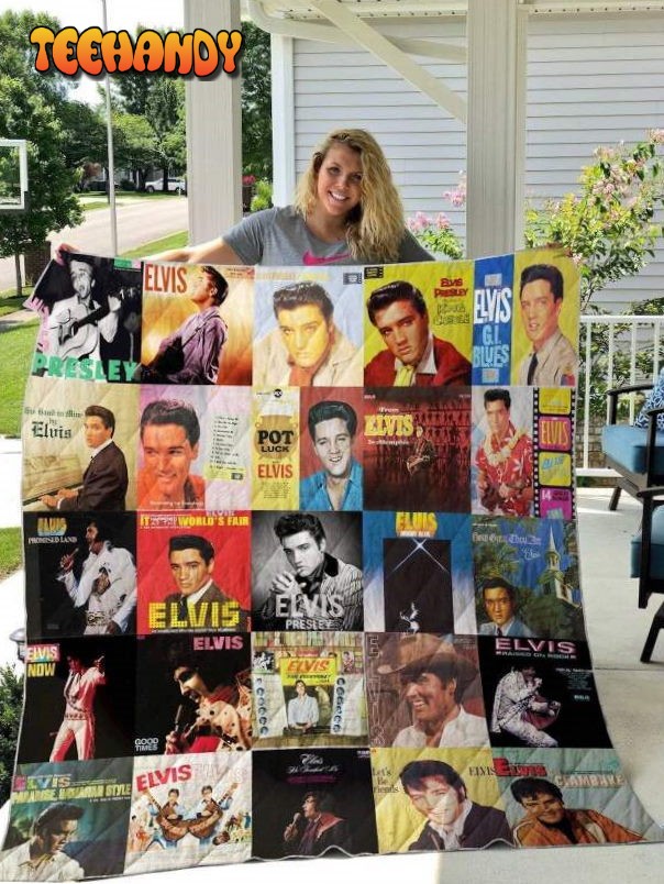 Elvis Presley’S Greatest Hits 3D Customized Quilt Blanket