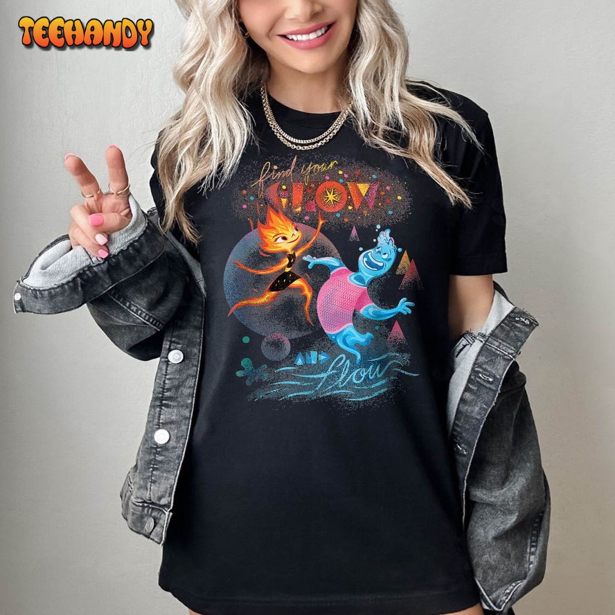 Ember Wade Disney Elemental Couple Matching Unisex T Shirt