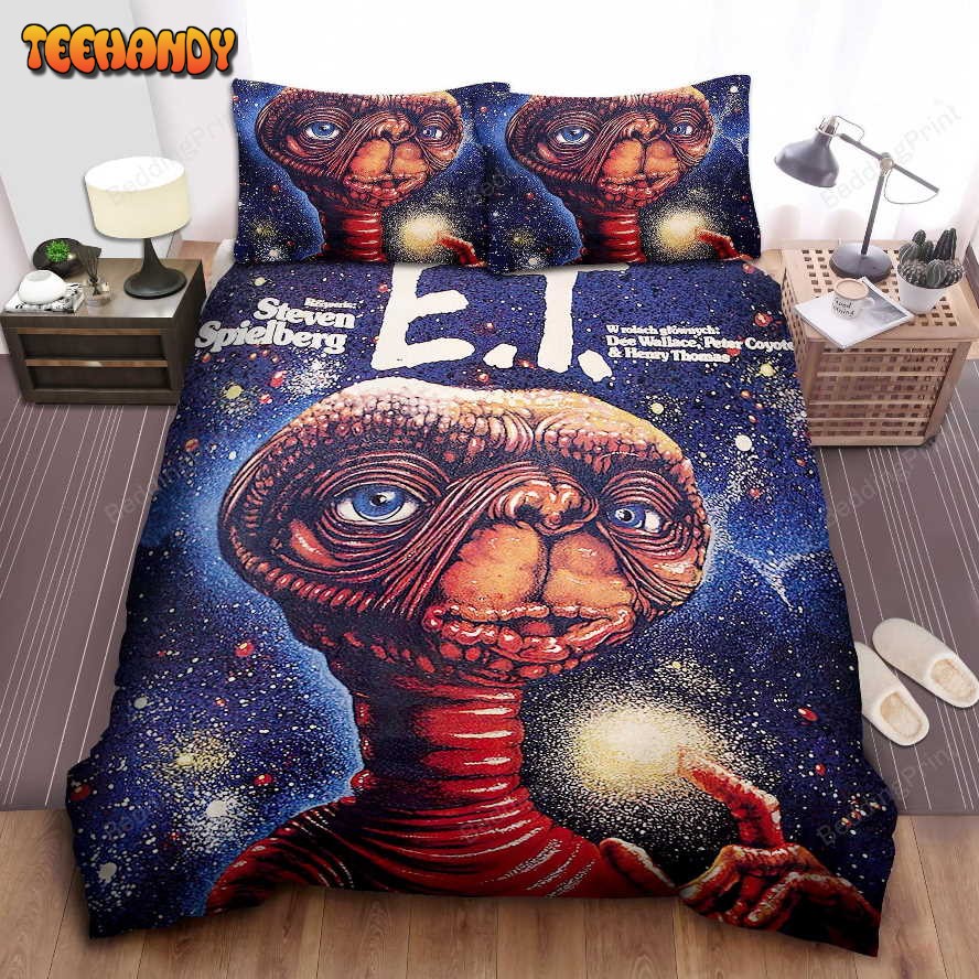 E.T. The Extra-Terrestrial Vintage Artwork Duvet Cover Bedding Sets