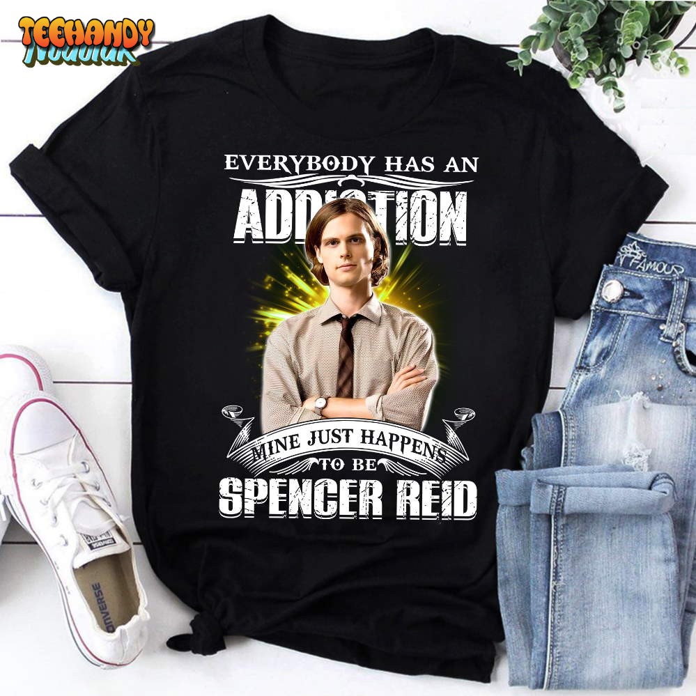 Everybody Has An Addiction Mine Just Happens To Be Spencer Reid Vintage T-Shirt